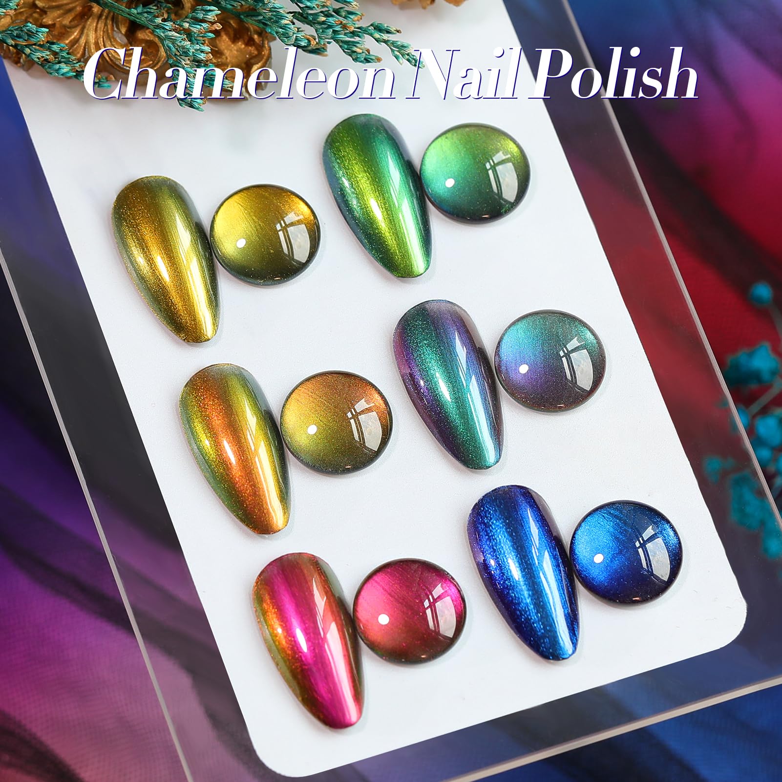 Born Pretty esmalte glitter púrpura para eventos