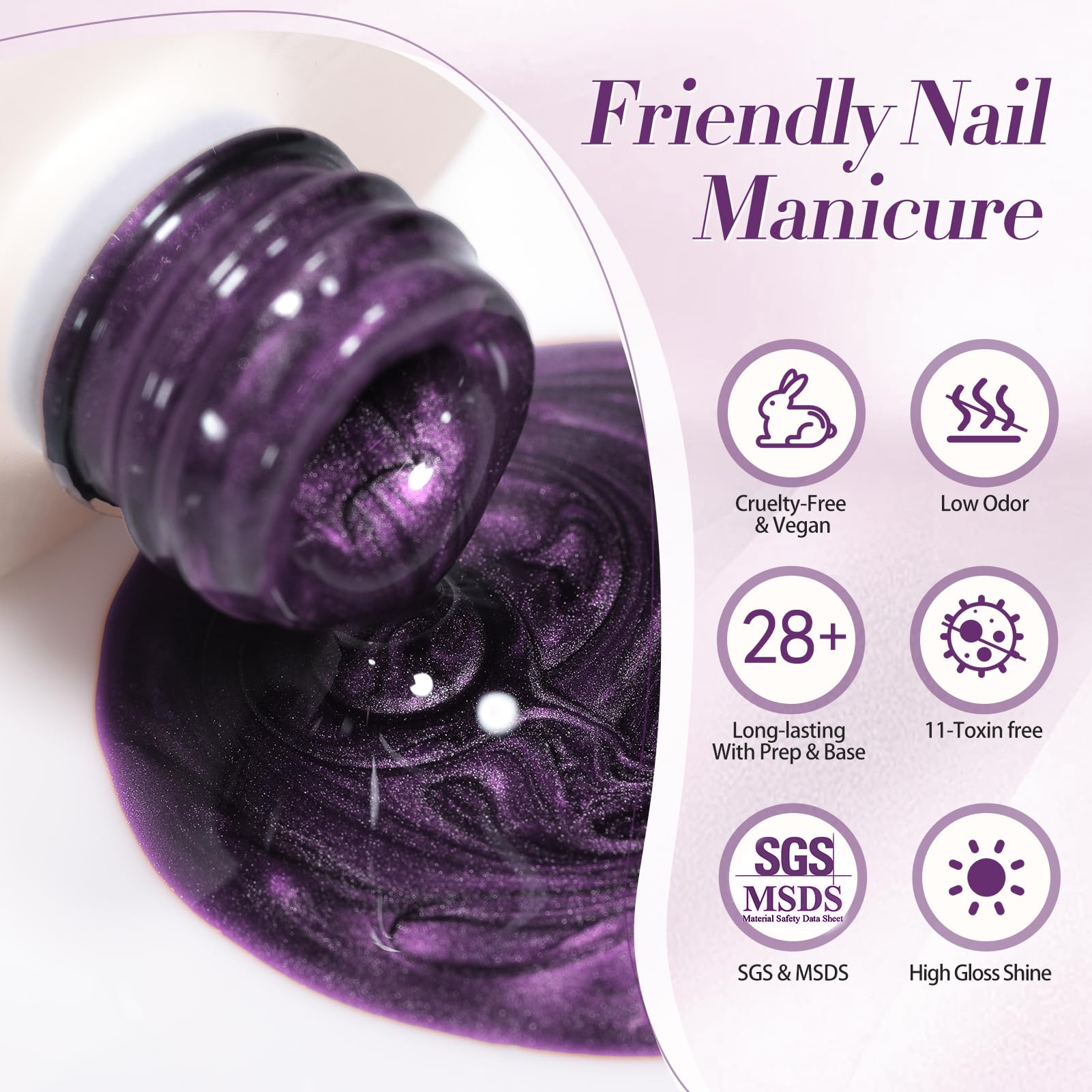 Born Pretty gel manicura en casa, resultado profesional en casa.