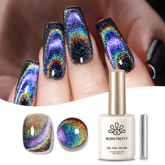 Born Pretty gel magnético ojo de gato, crea efecto ojo de gato llamativo en uñas.