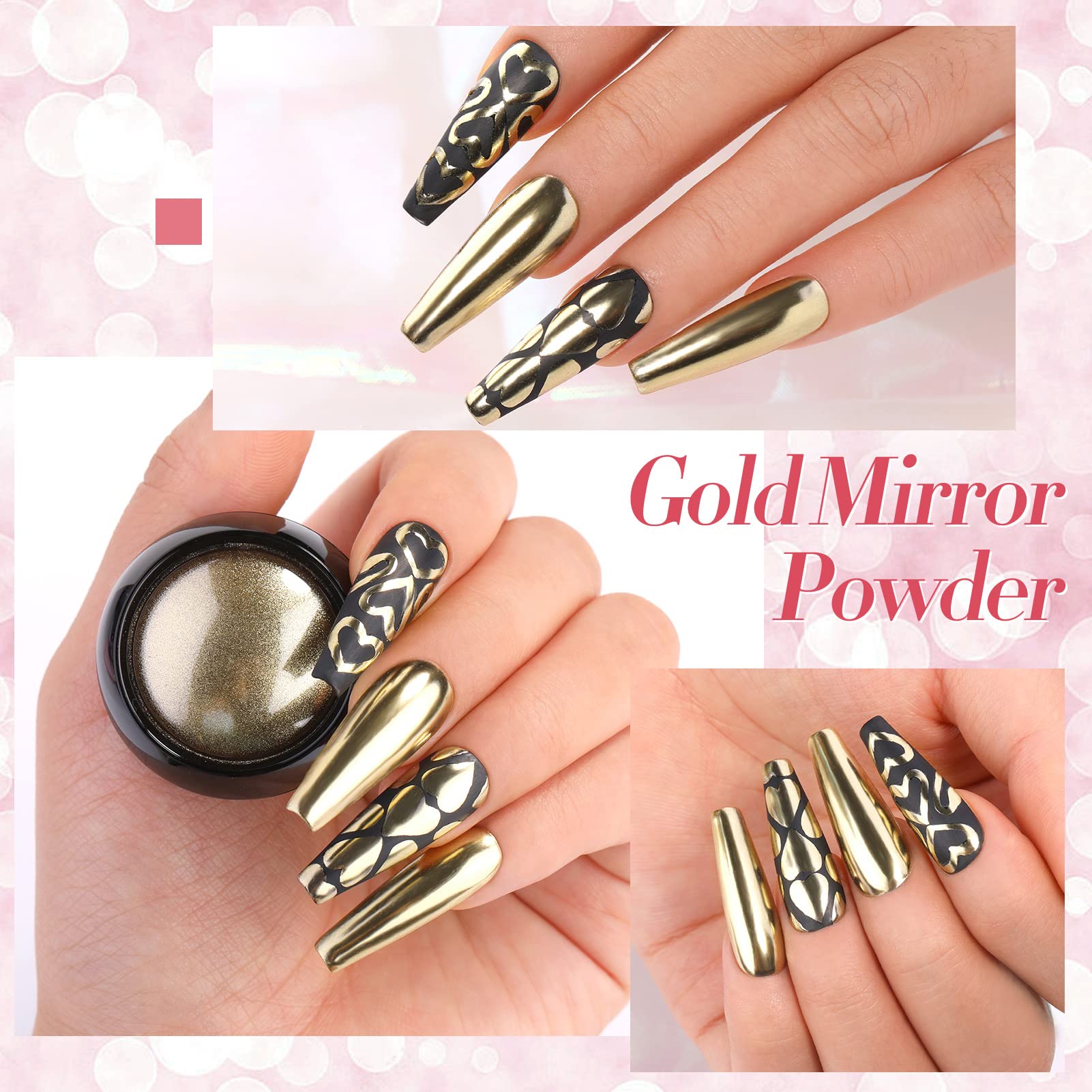 Born Pretty kit polvos uñas aplicacion facil para uso domestico