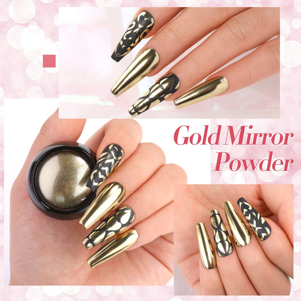 Born Pretty kit polvos uñas aplicacion facil para uso domestico