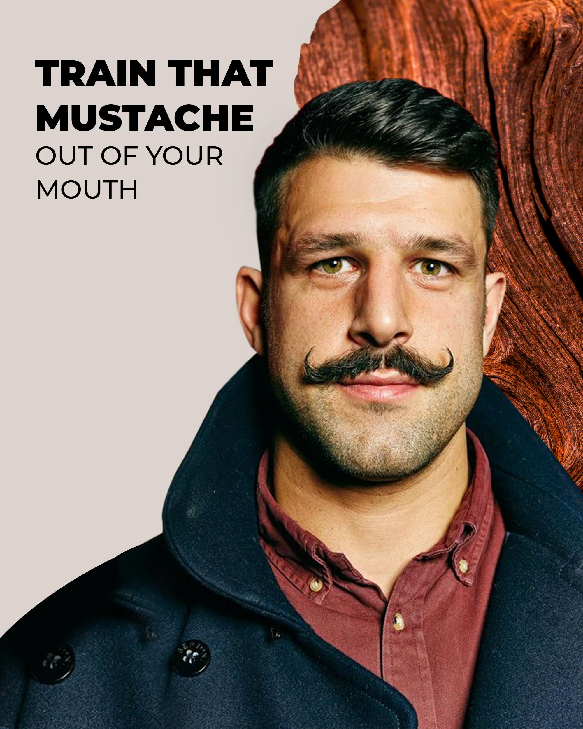 Bossman Mudstache paquete doble, dos unidades para uso prolongado.
