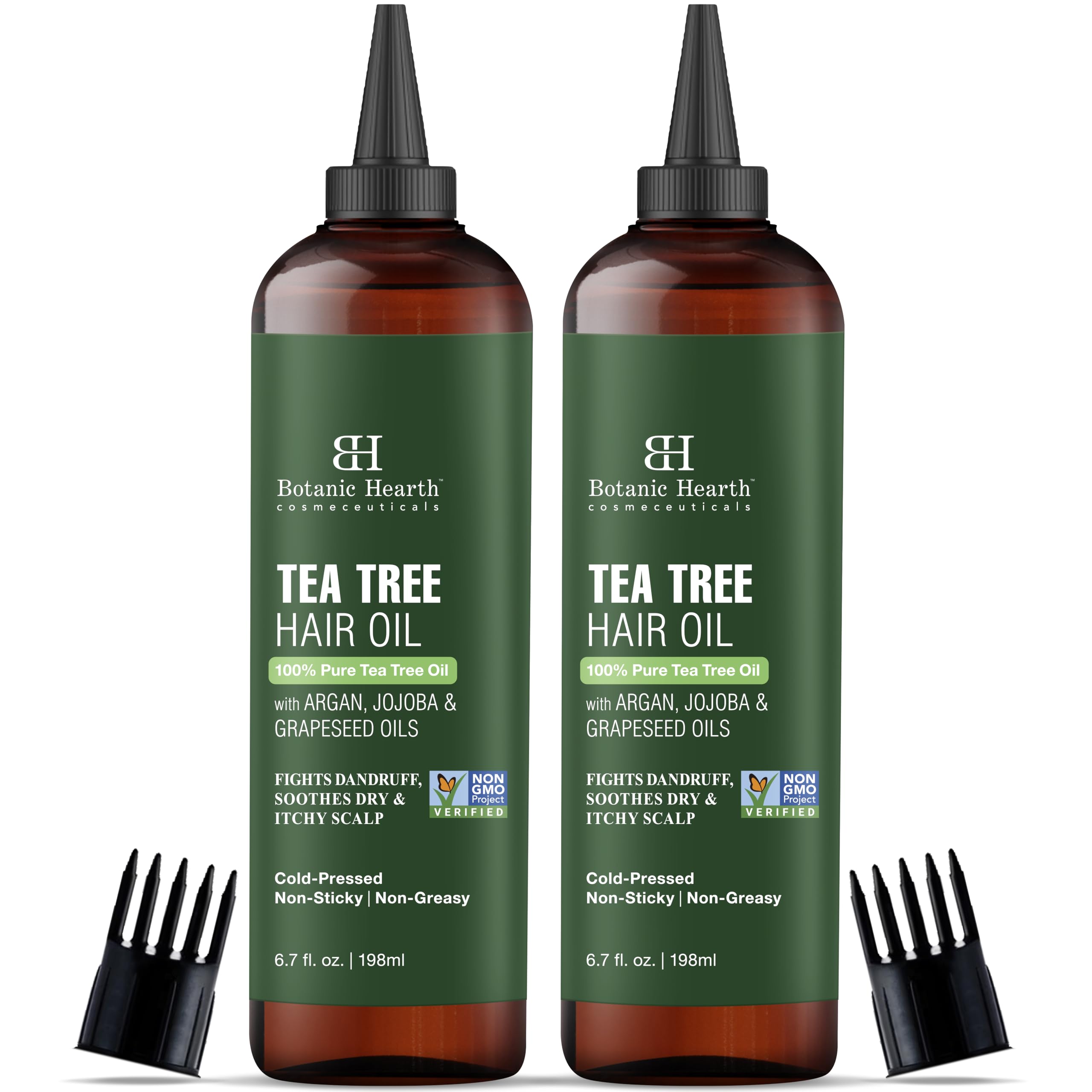 Botanic Hearth Aceite de Árbol de Té para cabello: crecimiento más saludable.