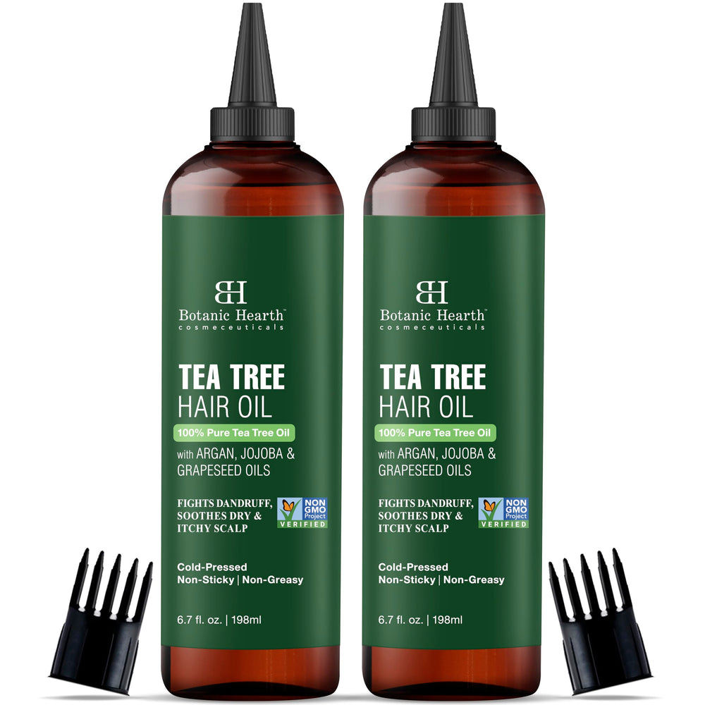 Botanic Hearth Aceite de Árbol de Té para cabello: crecimiento más saludable.