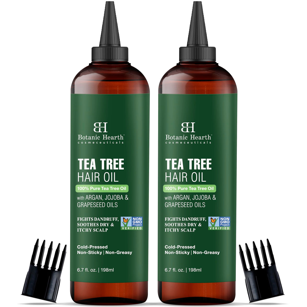 Botanic Hearth Aceite de Árbol de Té para cabello: crecimiento más saludable.
