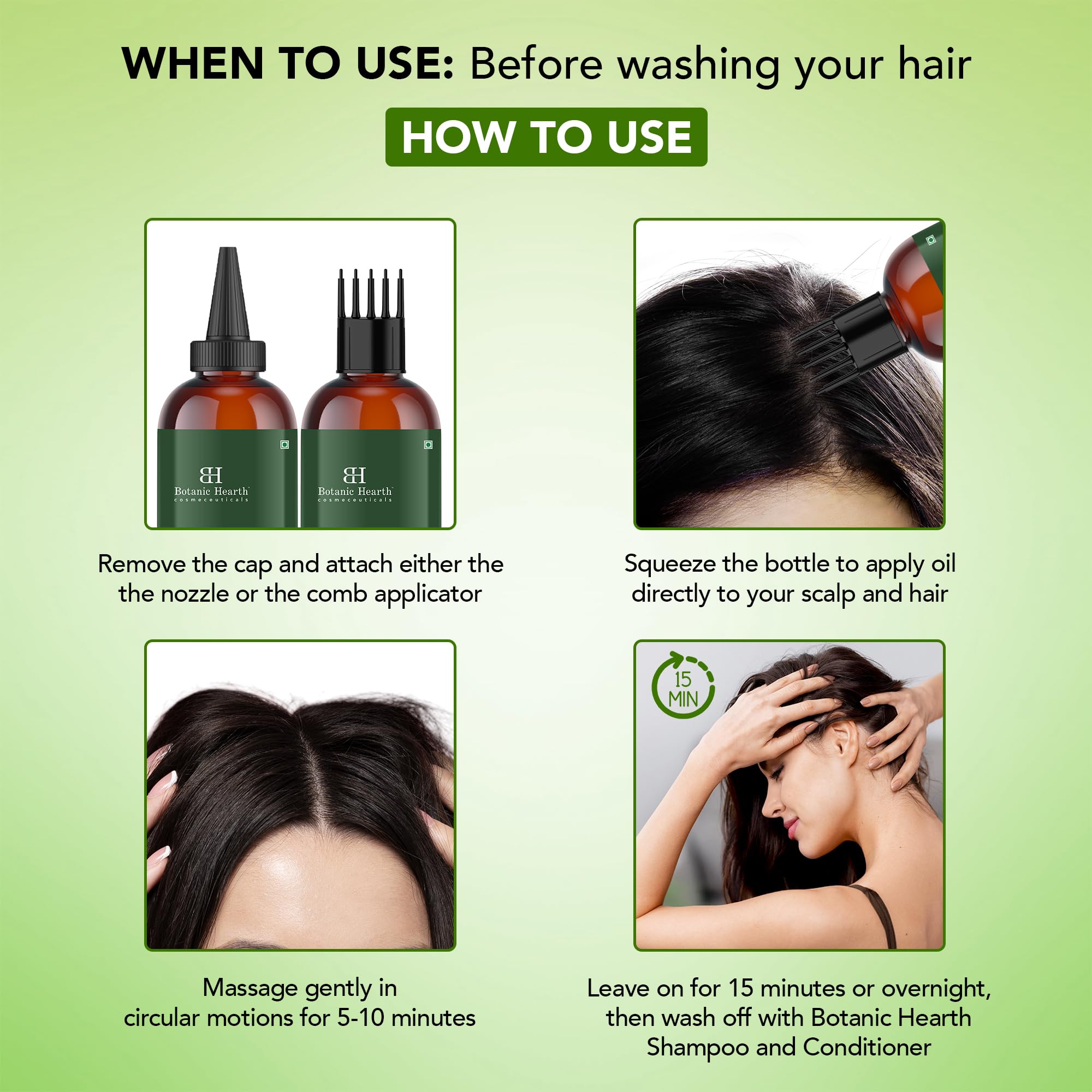 Botanic Hearth Aceite de Árbol de Té para hidratación del pelo.