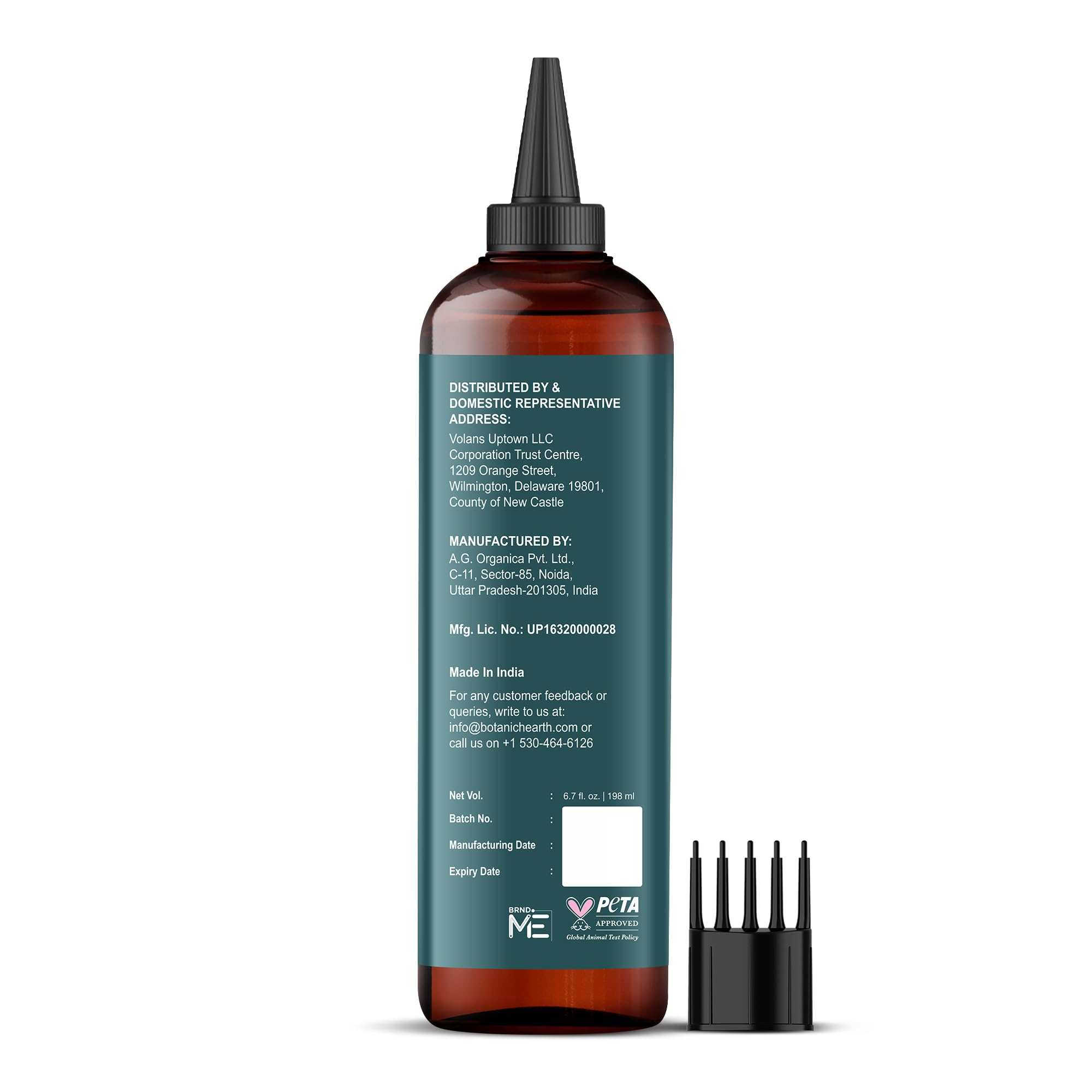 Botanic Hearth Aceite capilar cuero cabelludo: fomenta salud y confort