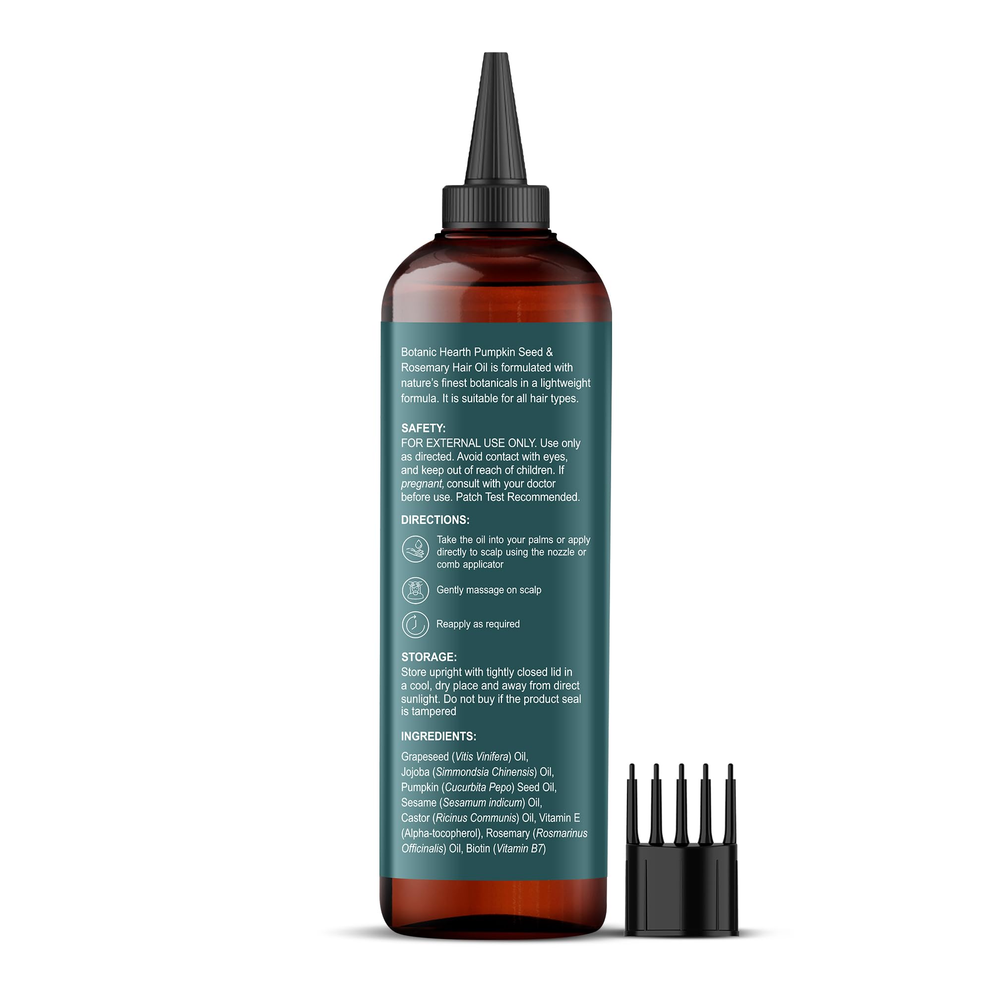 Botanic Hearth Aceite capilar nutritivo con omega: fortalece cabello y flexibilidad