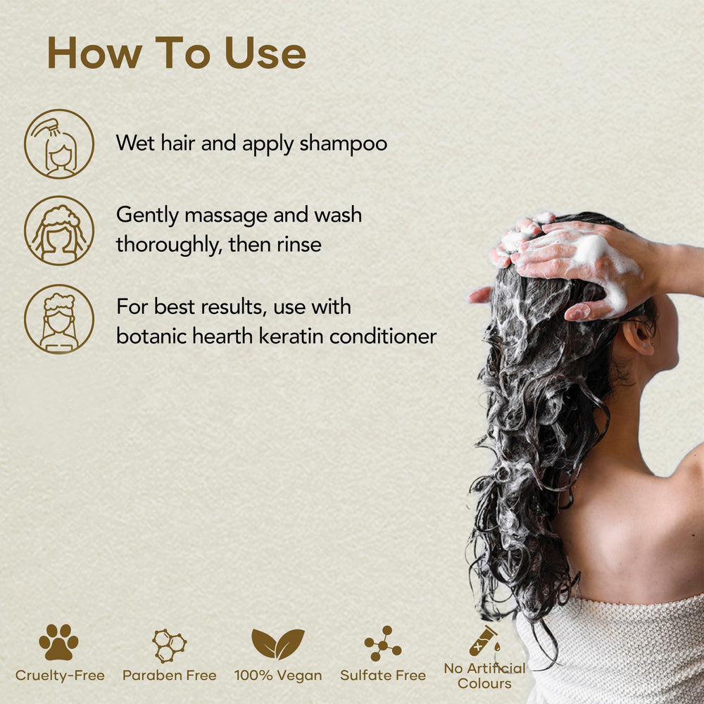 Cabello más fuerte tras usar Champú Keratina Botanic Hearth