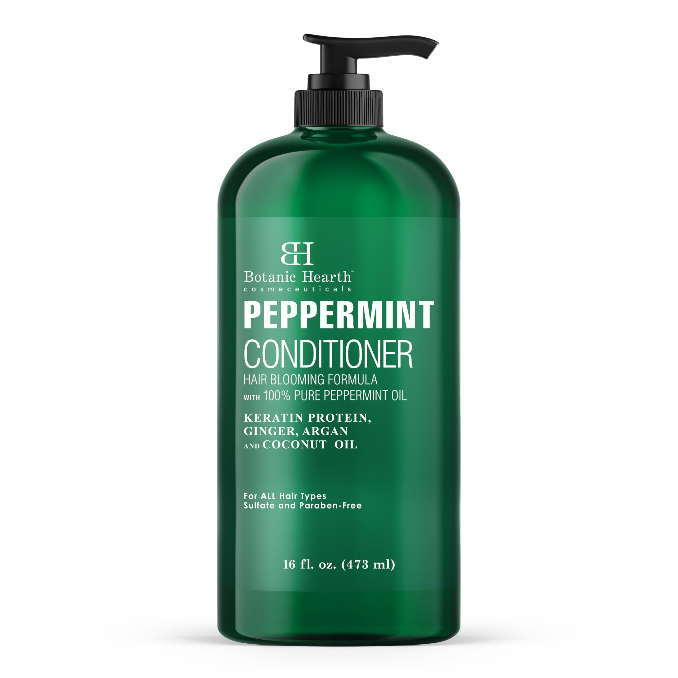 Botanic Hearth Acondicionador de Menta, botella visible, aroma refrescante para uso diario