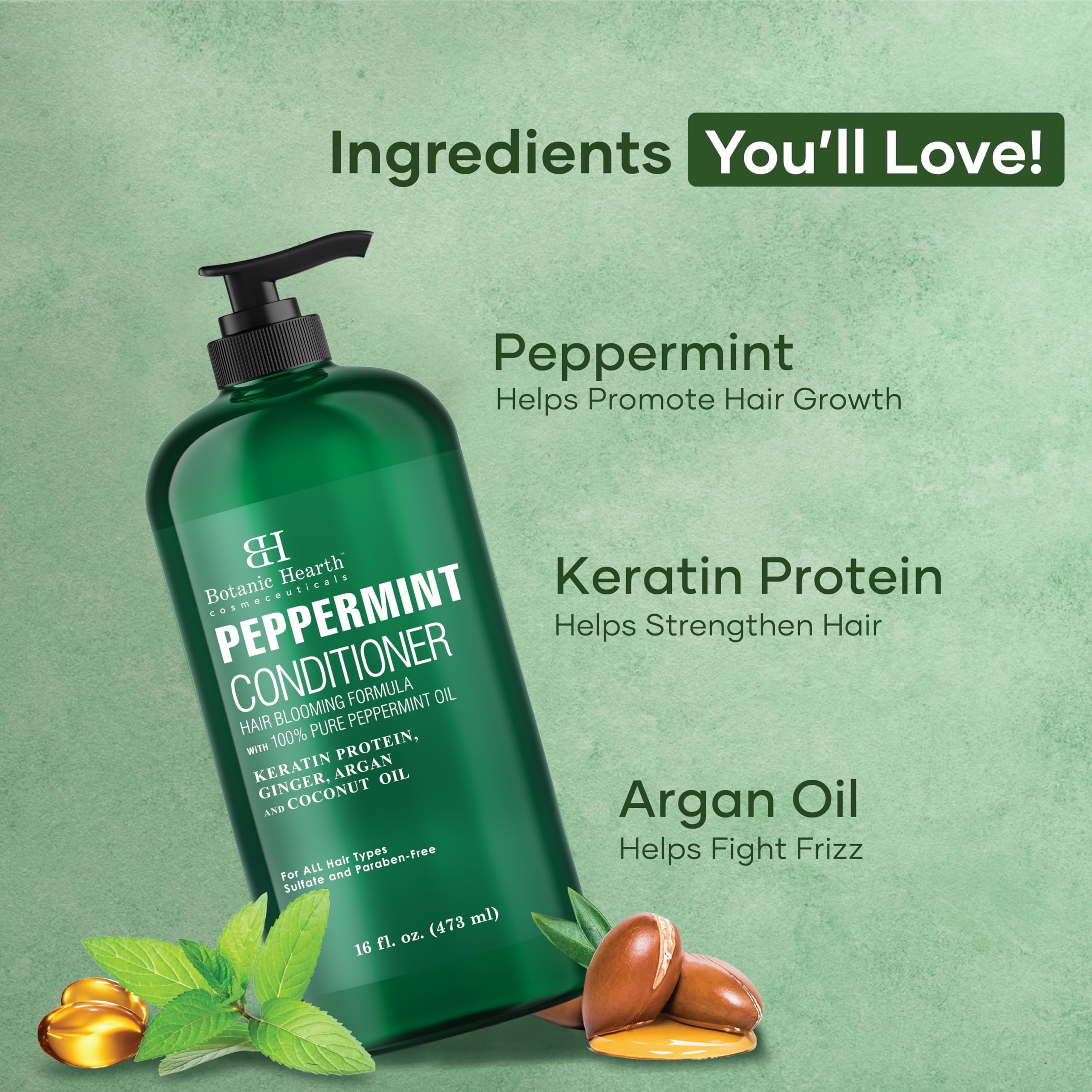 Brillo sedoso tras usar Botanic Hearth con menta y keratina