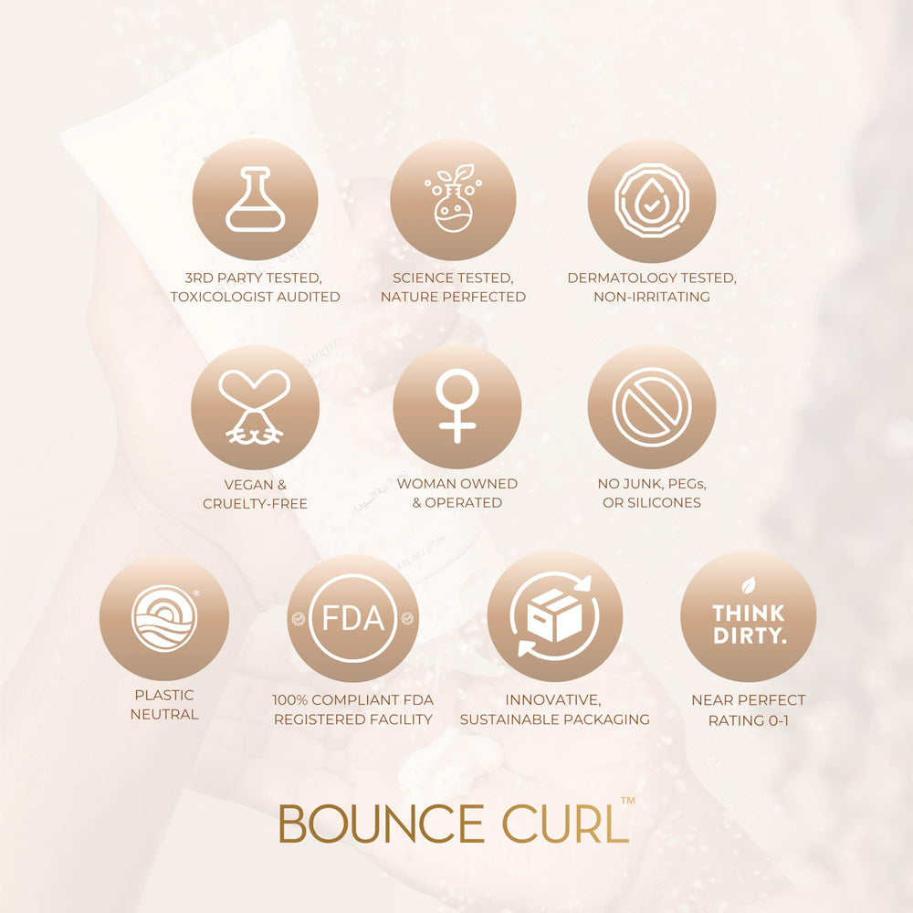 Bounce Curl Acondicionador Crema Textura Ligera, hidratación sin pesadez