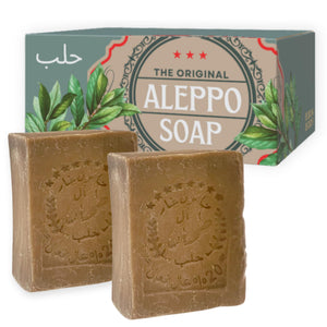 BOX 4 BODY jabón Aleppo en barra para limpieza suave de la piel