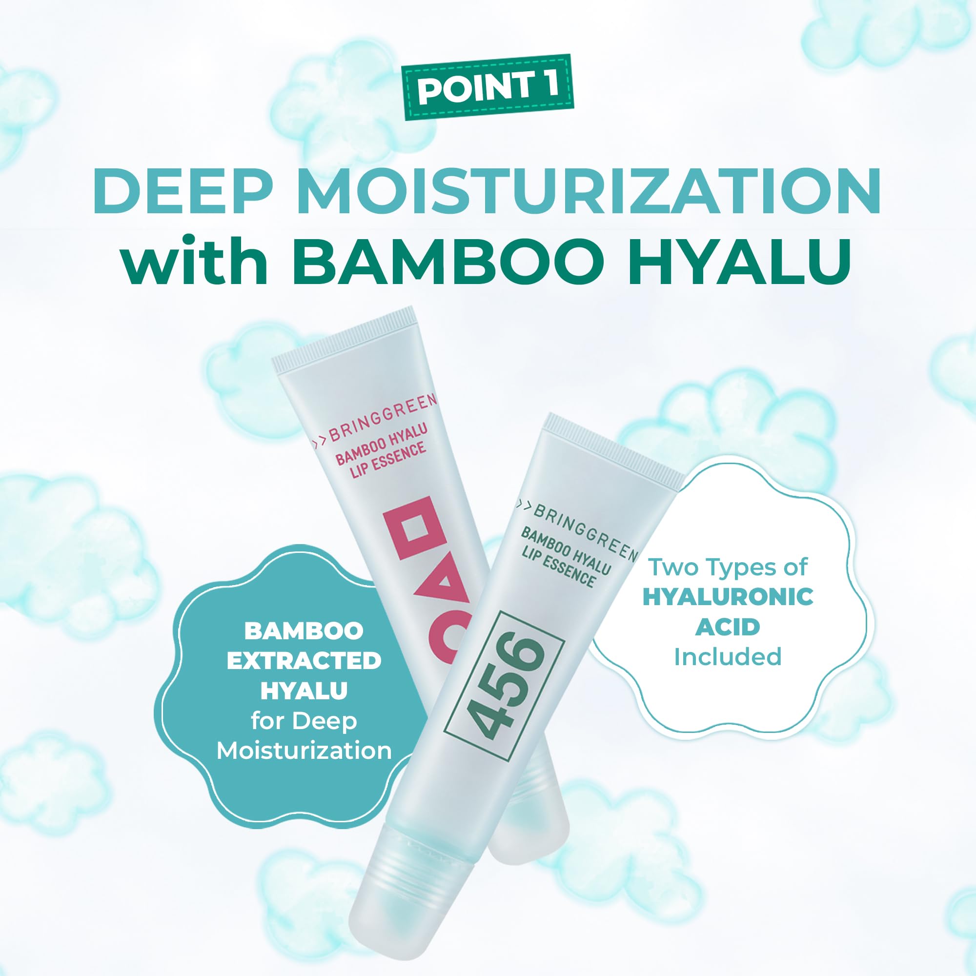 Producto dermatológicamente probado para labios sensibles de BRING GREEN