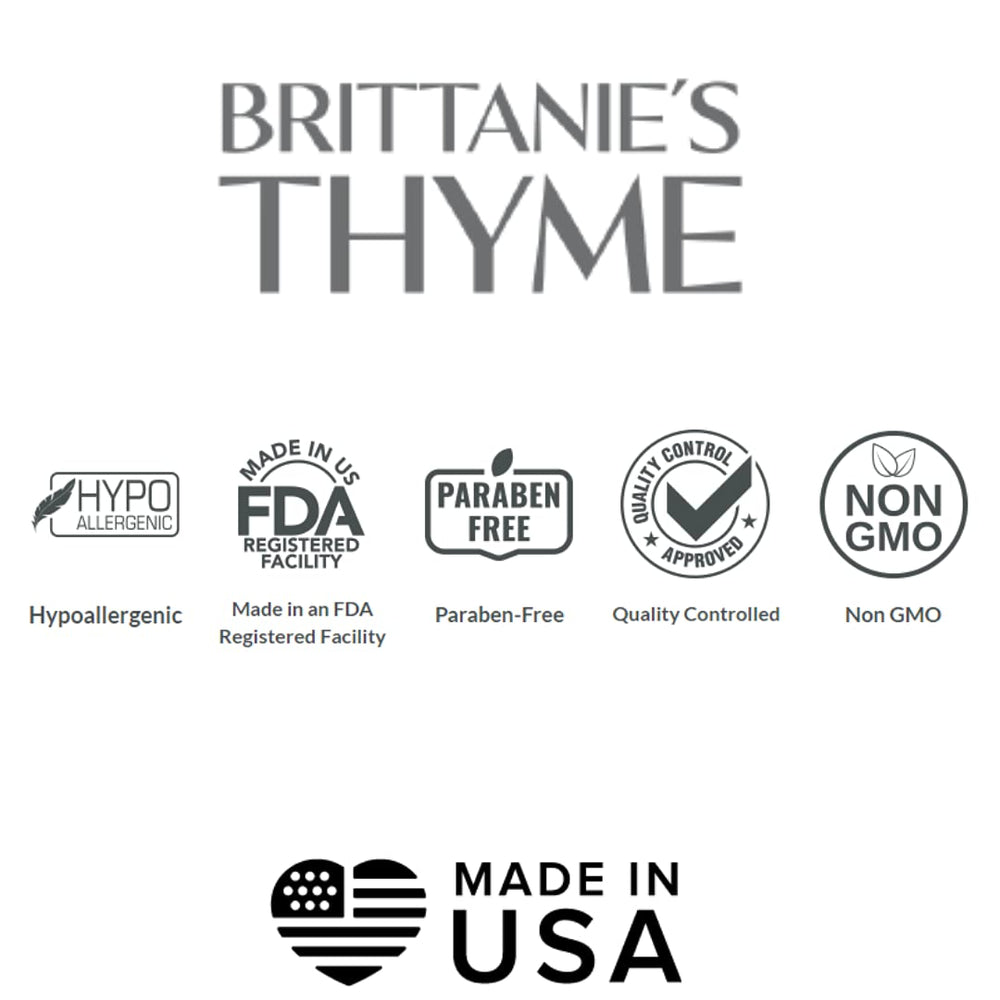 Brittnie’s Thyme Jabón Castile puro limón grass libre de crueldad y hecho en USA