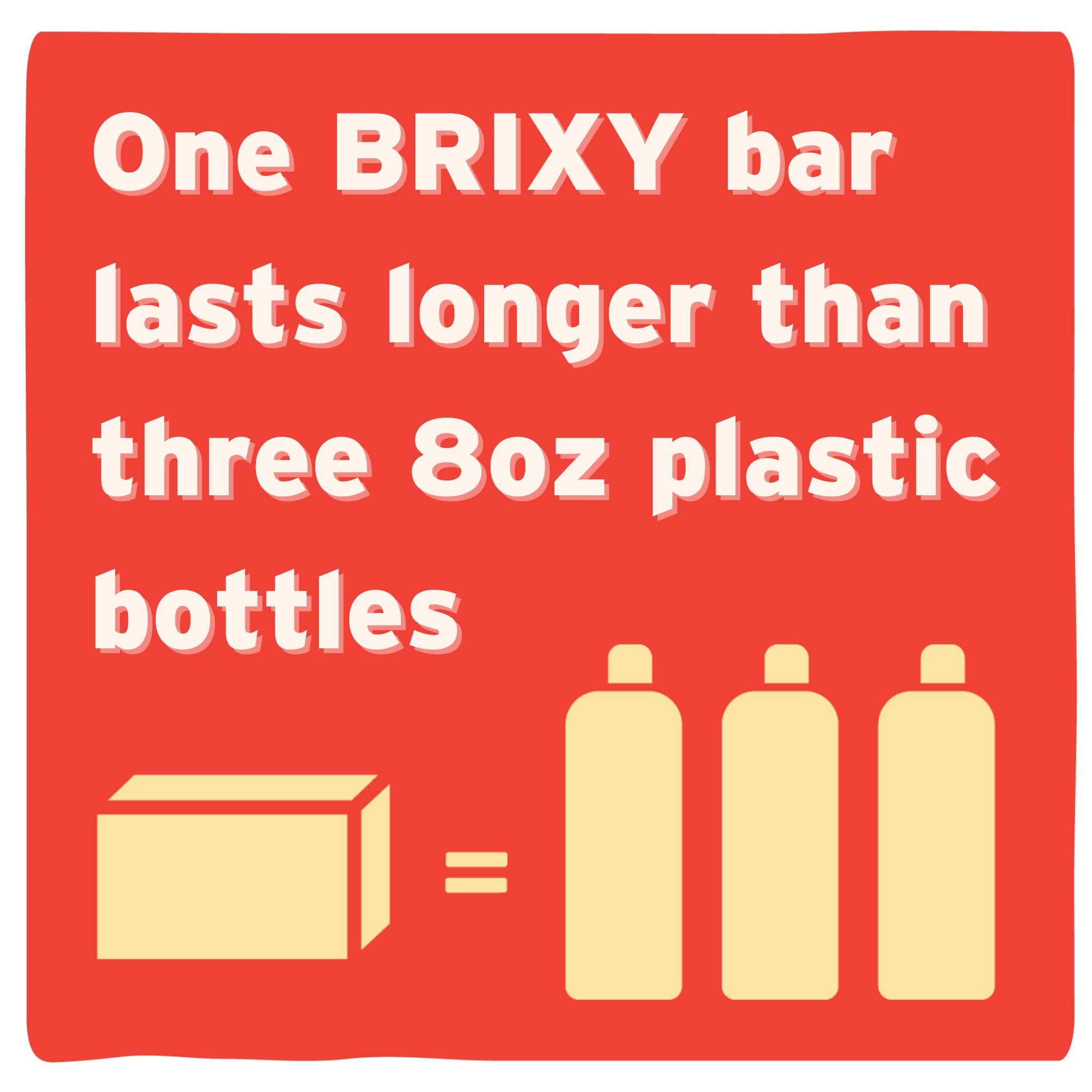 BRIXY Envase de papel FSC reciclable sin plástico.