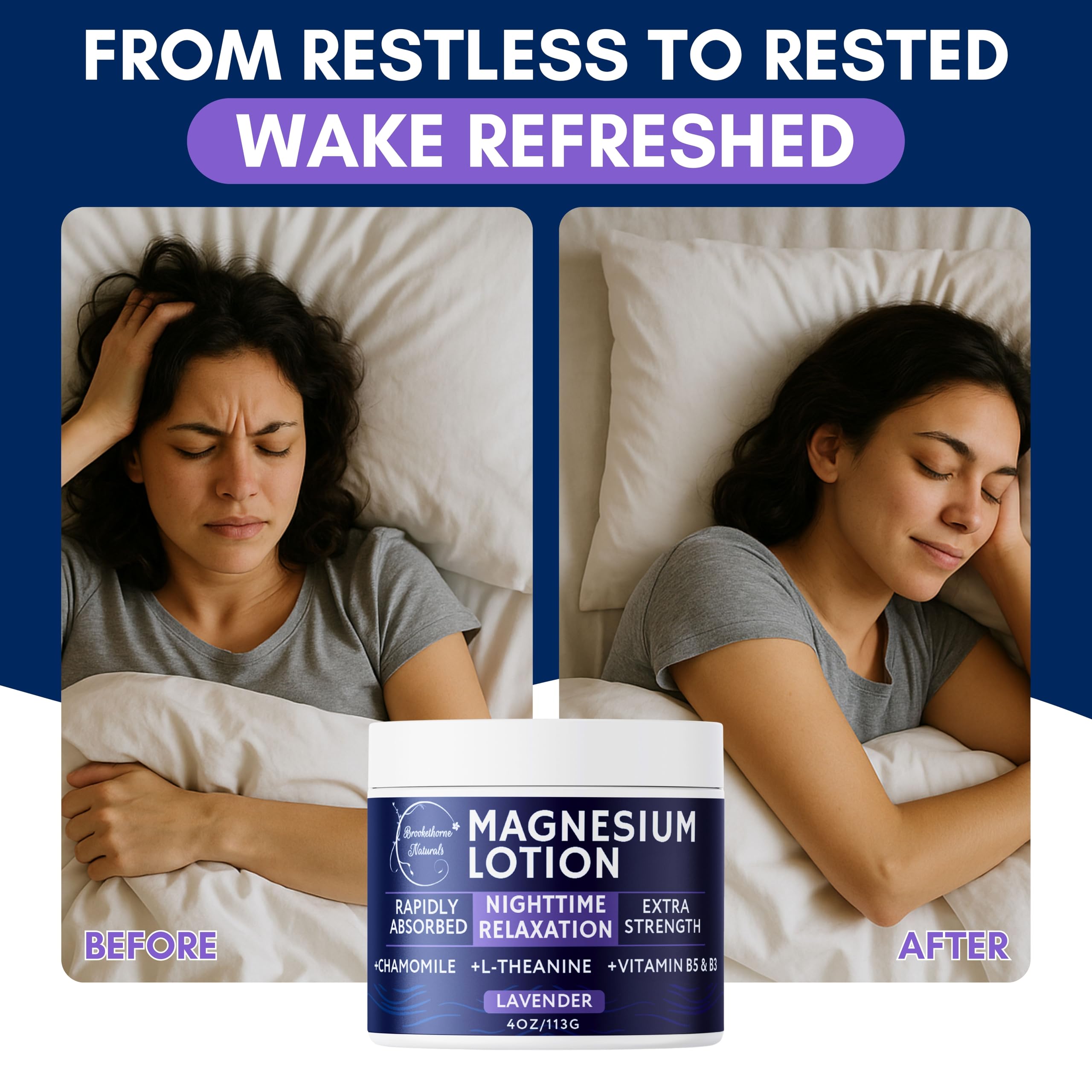 Brookethorne Naturals envase de 4 oz para uso práctico en casa.