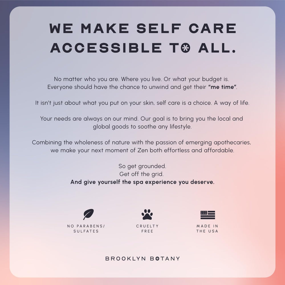 Brooklyn Botany Scrub, hecho en EE. UU., cruelty-free y sin parabenos.