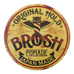 BROSH Original pomada base de agua en botella, fácil de aplicar y control de estilo.