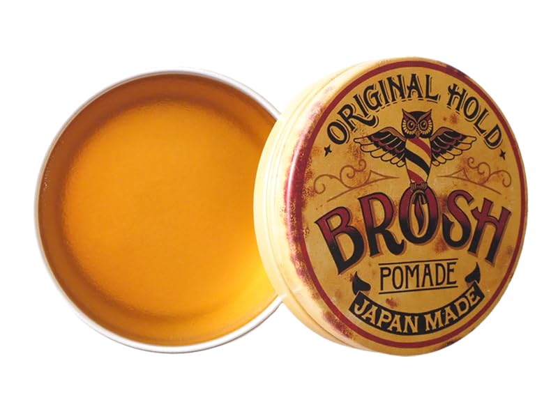 BROSH Original pomada en envase metálico, sensación premium al peinar.