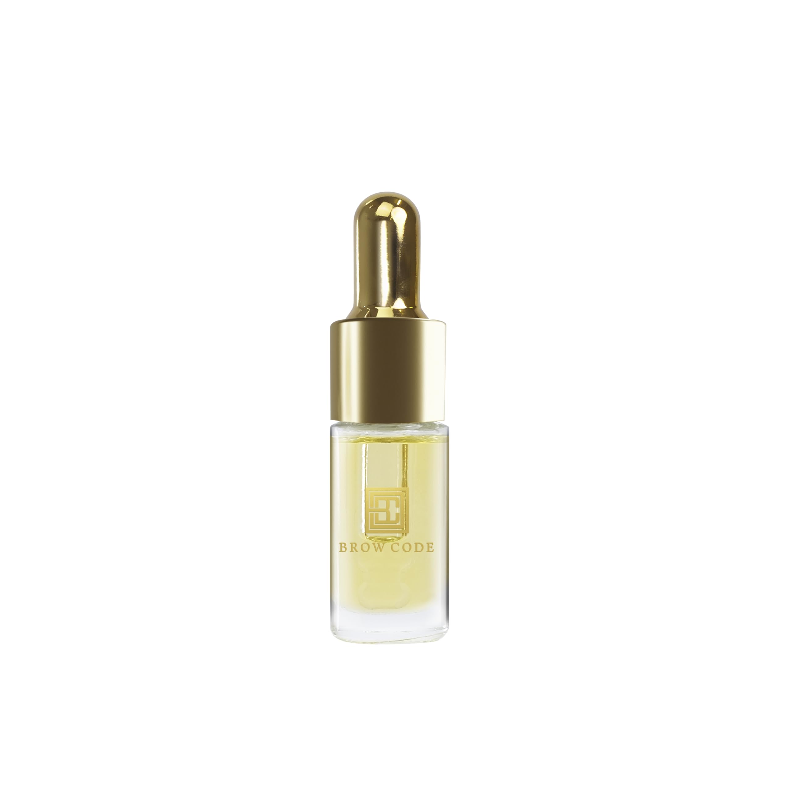 Brow Code GOLD: aceite para cejas, textura ligera que hidrata y mejora la apariencia.