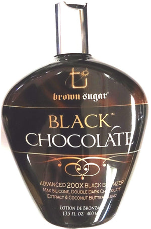 Brown Sugar Black Chocolate bronceador 200x, aplicación suave para color profundo
