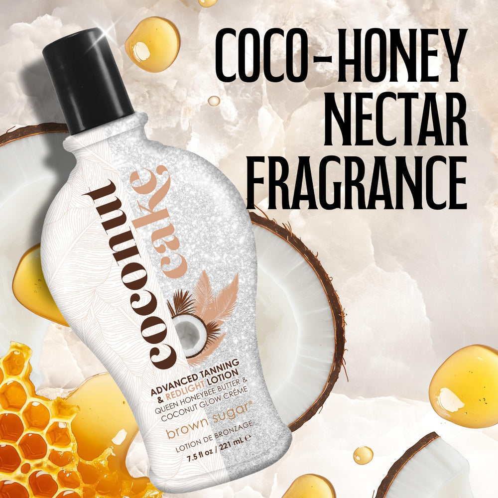 Aceite de zanahoria realza el bronceado en Brown Sugar Coconut Cake