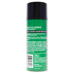 BRUT envase desodorante aroma clásico para uso diario y larga duración.