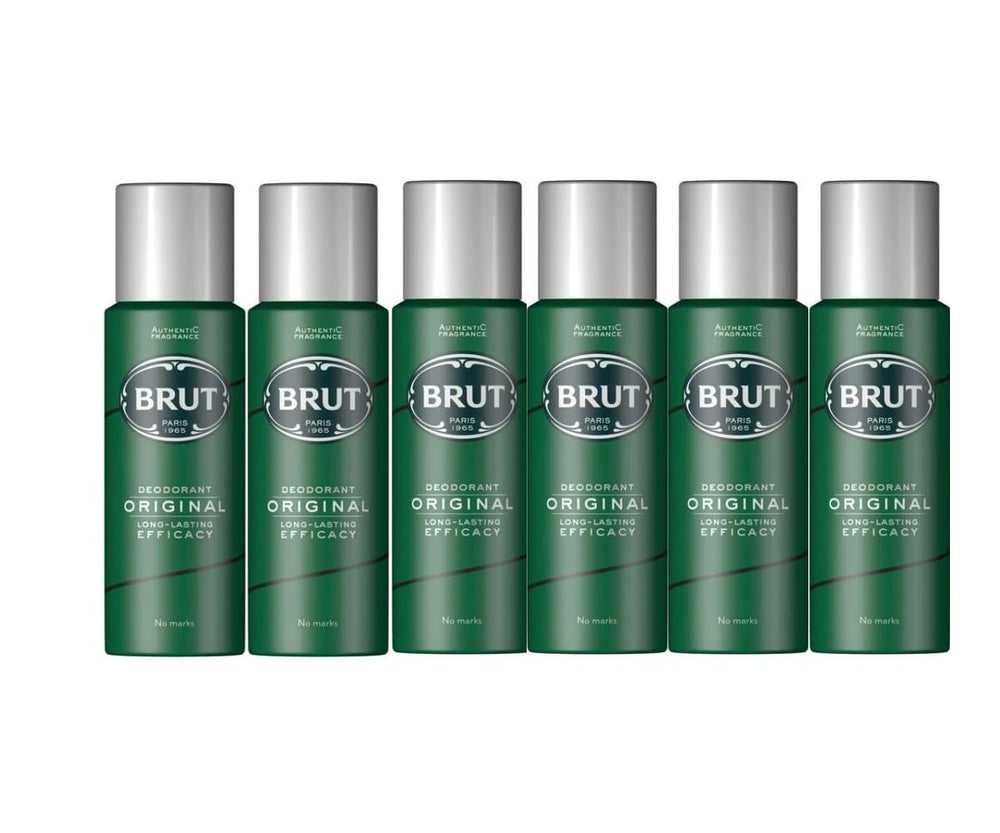 Brut Original desodorante en frasco de 200 ml, aroma fresco para uso diario.