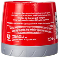 Brylcreem Original envase brillante: presentación compacta para uso diario.
