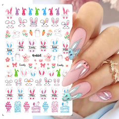 BSBTBZ diseños de uñas con corazones y flores para un acabado brillante