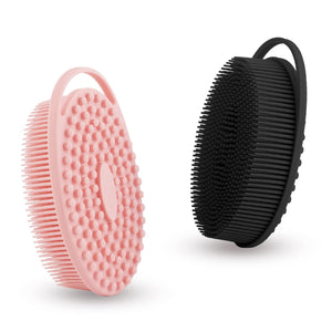 Cepillos corporales de silicona Bsofing 2 en 1 exfoliación suave.