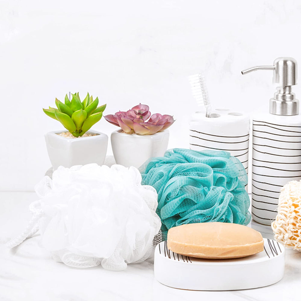 BTYMS lufa ducha recupera su forma tras usos.