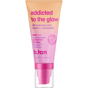 BTAN crema facial gradual en envase, ideal para uso diario.