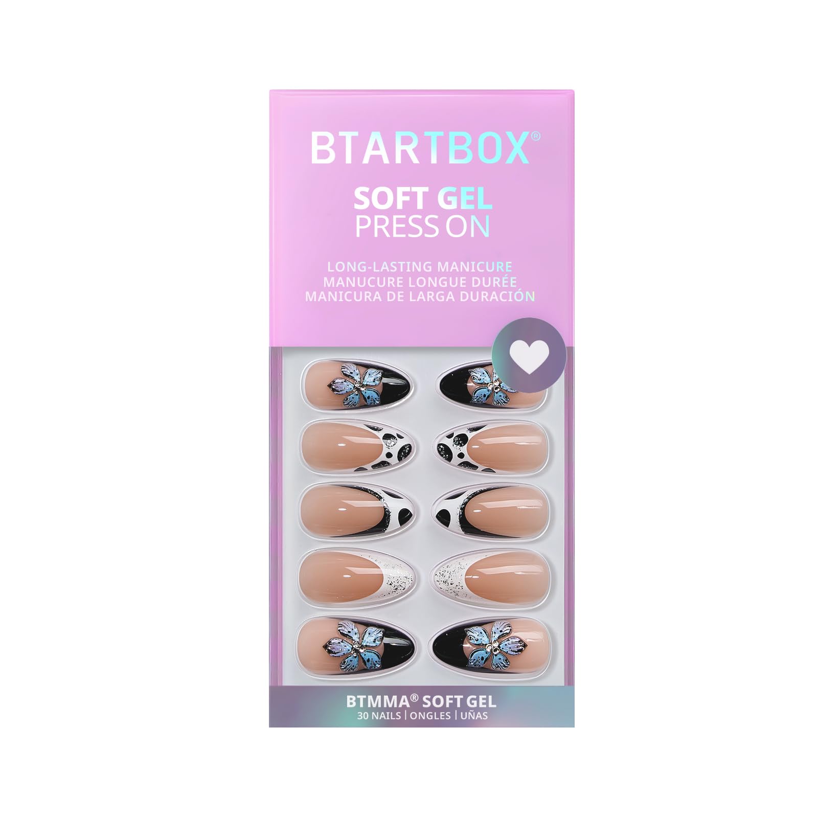 BTArtbox Bessie Bestie diseño Frances flor 3D, elegante