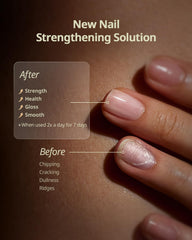 BTARTBOXNAILS Naillush: uñas dañadas detalle para destacar reparación progresiva.