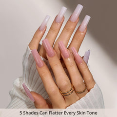 BTArtboxnails XCOATTIPS Aplicación fácil para acabado profesional en casa.