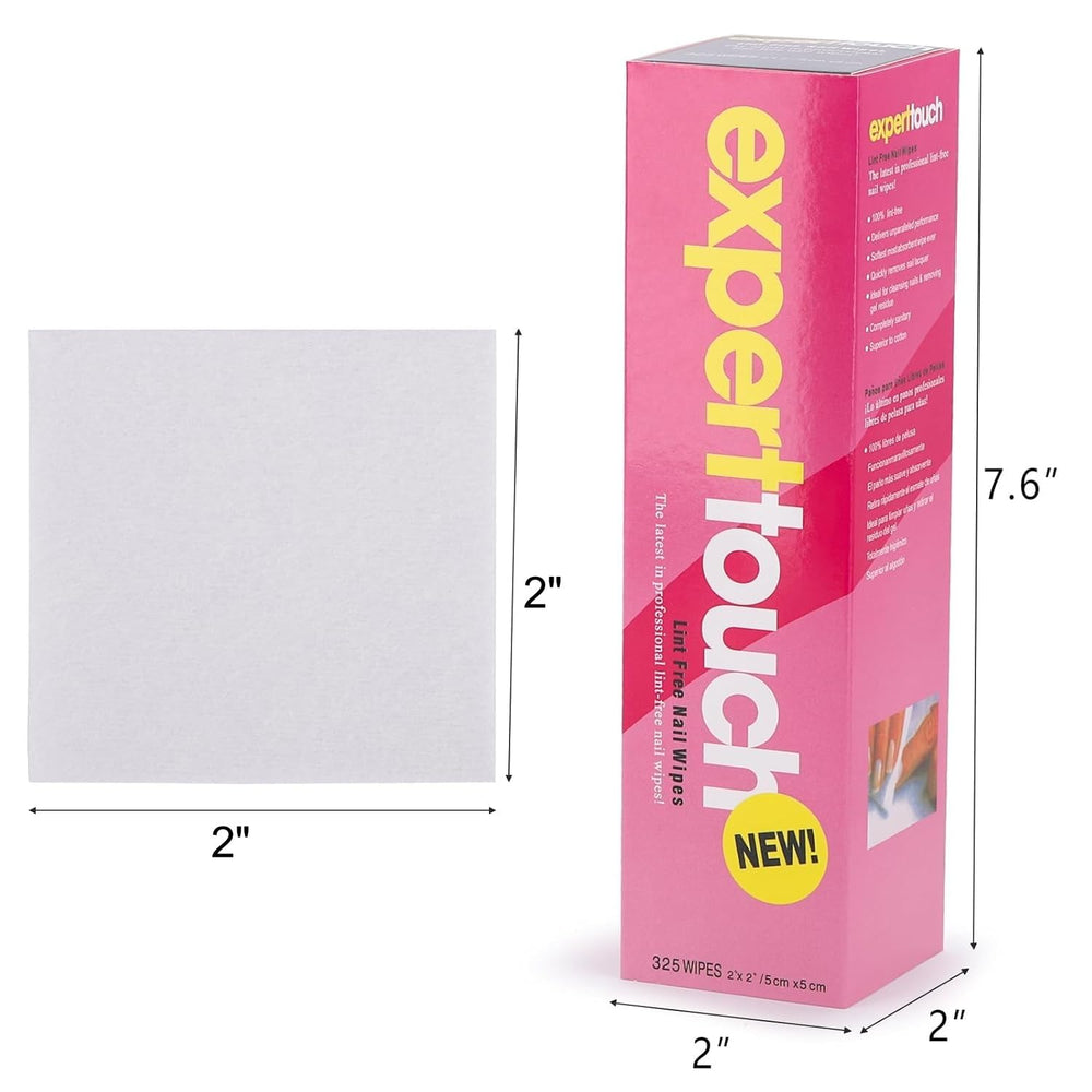 BTYMS toallitas uñas 2x2 para uso preciso y eficiente