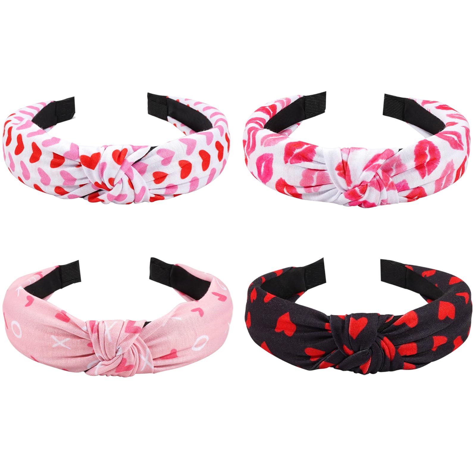 Budsmile valentines headbands con corazon amor para un look romántico todo el día