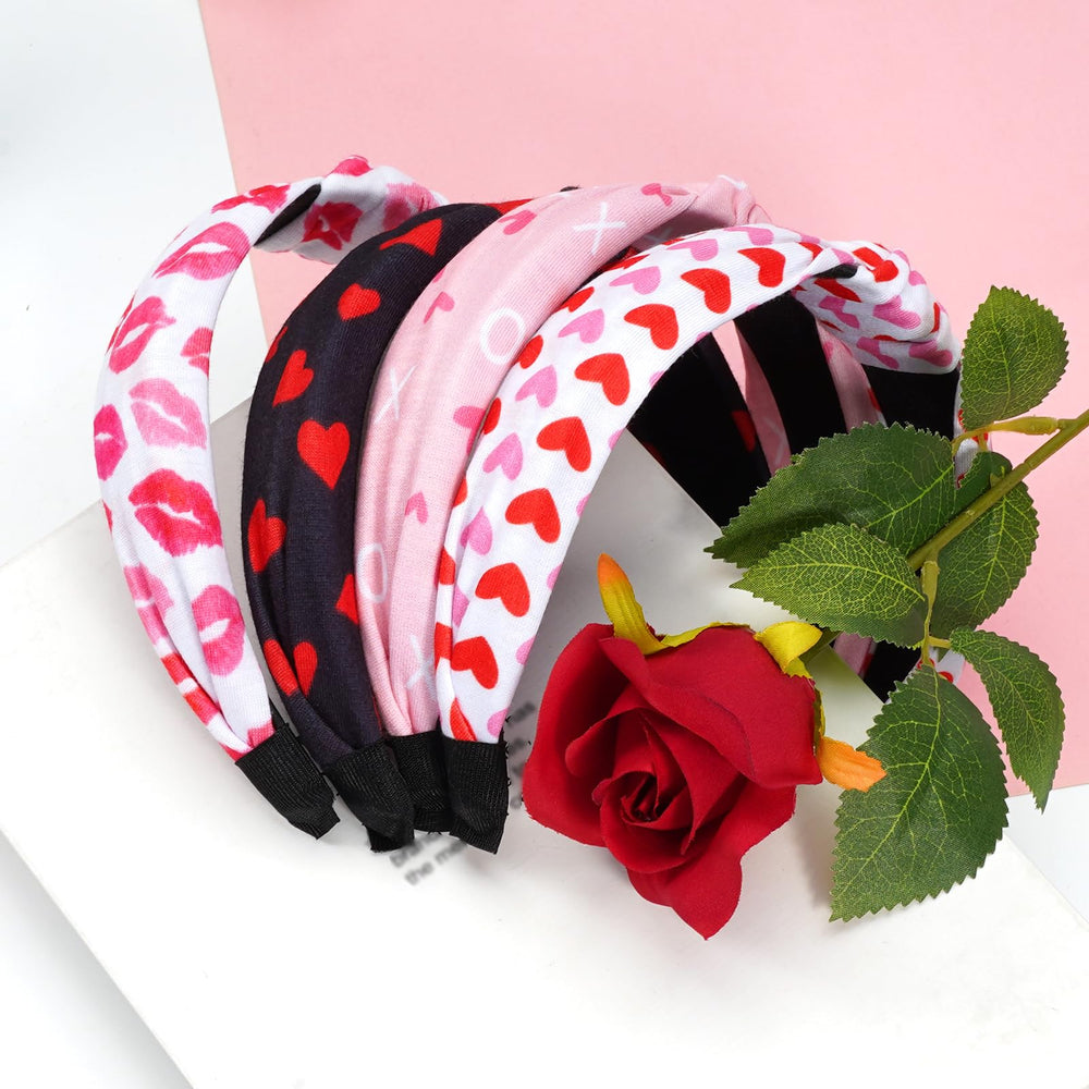 Budsmile valentines headbands uso diario para maquillaje y peinado con estilo