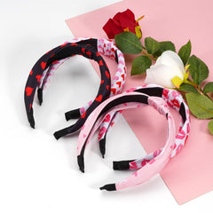 Budsmile valentines headbands XOXO nudo grande con ajuste cómodo