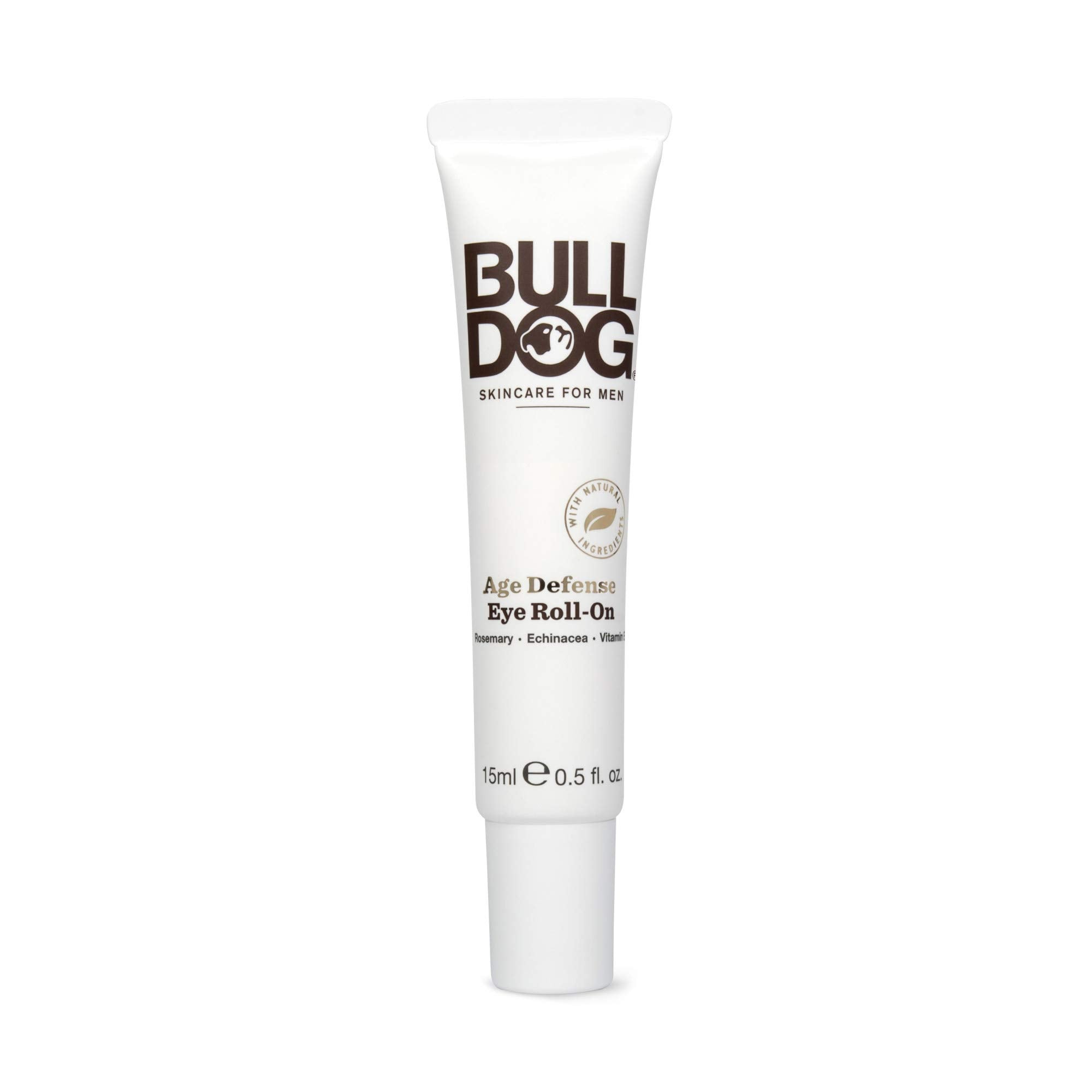 Bulldog Defensor de la Edad en el contorno de ojos para iluminar.