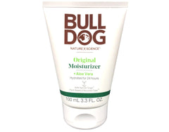 Bulldog Hidratante Original para Hombres, textura cremosa para aplicación suave.