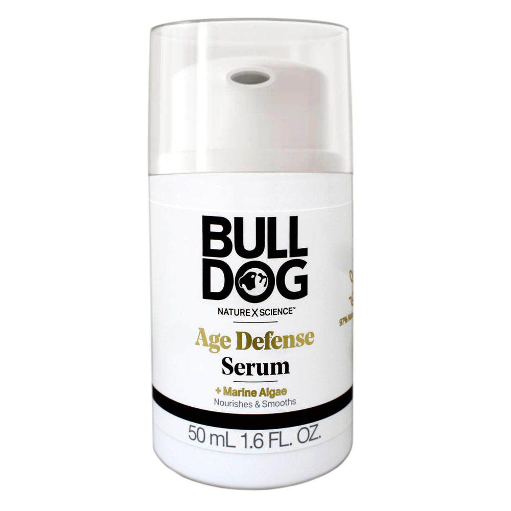 Sérum defensa de la edad de Bulldog en botella, hidratación para piel madura