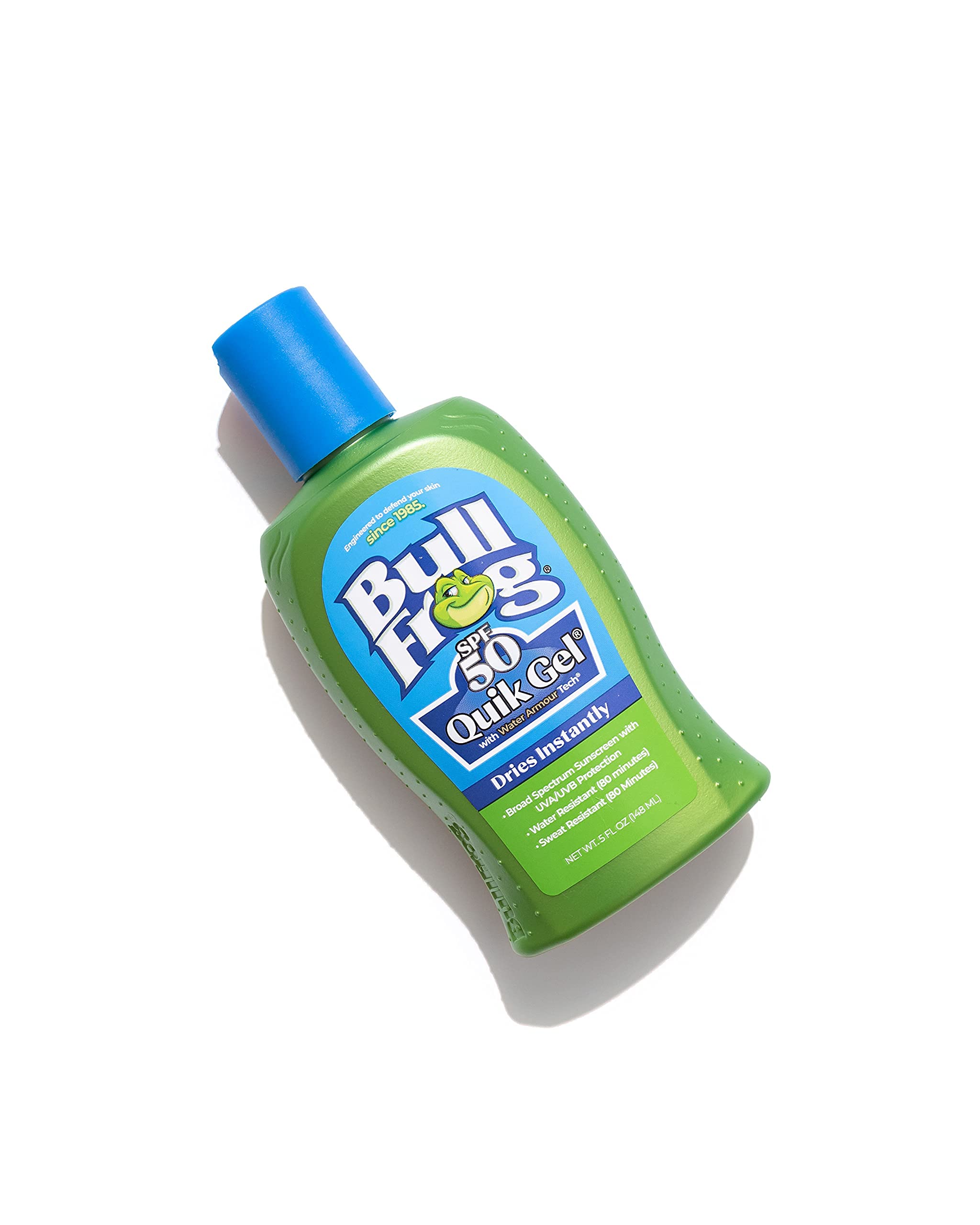 Bullfrog Quik Gel, textura ligera para uso diario sin grasa