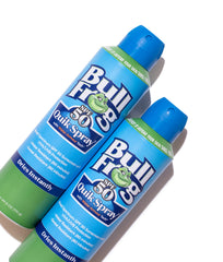 Bullfrog Quik Spray SPF 50 pack de 2 para salidas al aire libre.