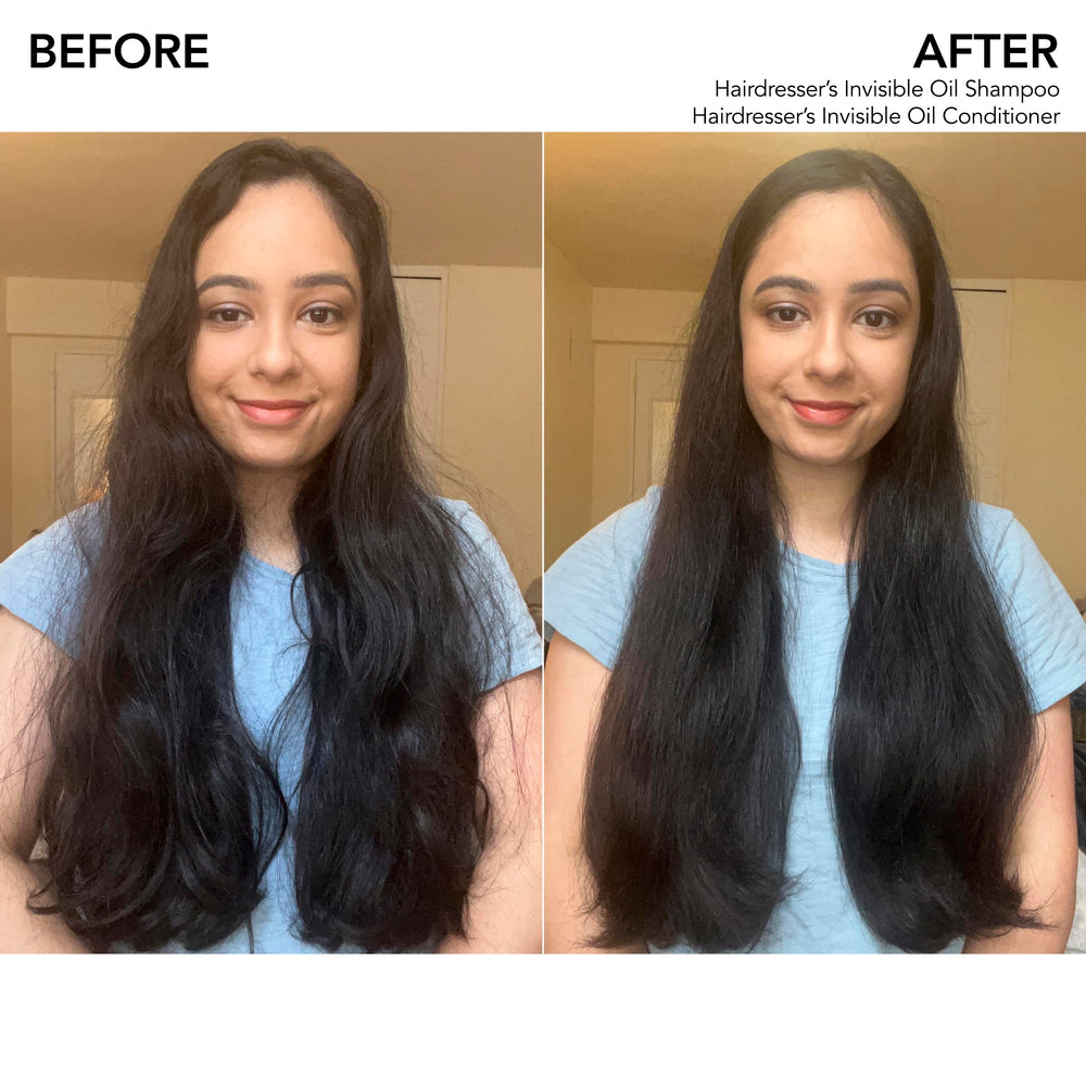 Mezcla de 6 aceites ligeros de Bumble and bumble para suavizar el cabello.