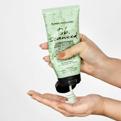 Bumble and bumble Seaweed Conditioner, ingredientes clave con algas nutritivas para el cuero cabelludo.