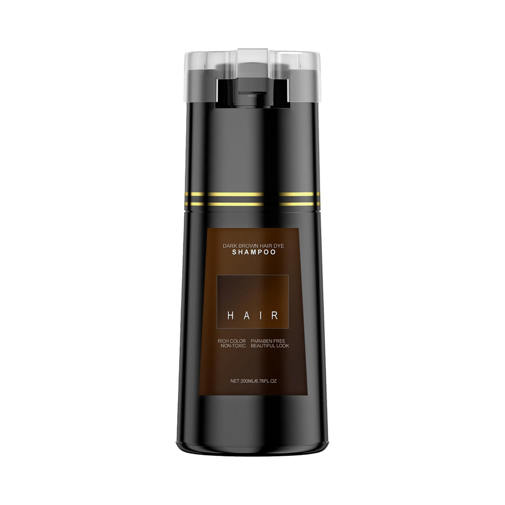 Bupposes champú coloración natural para cabello castaño muestra color intenso