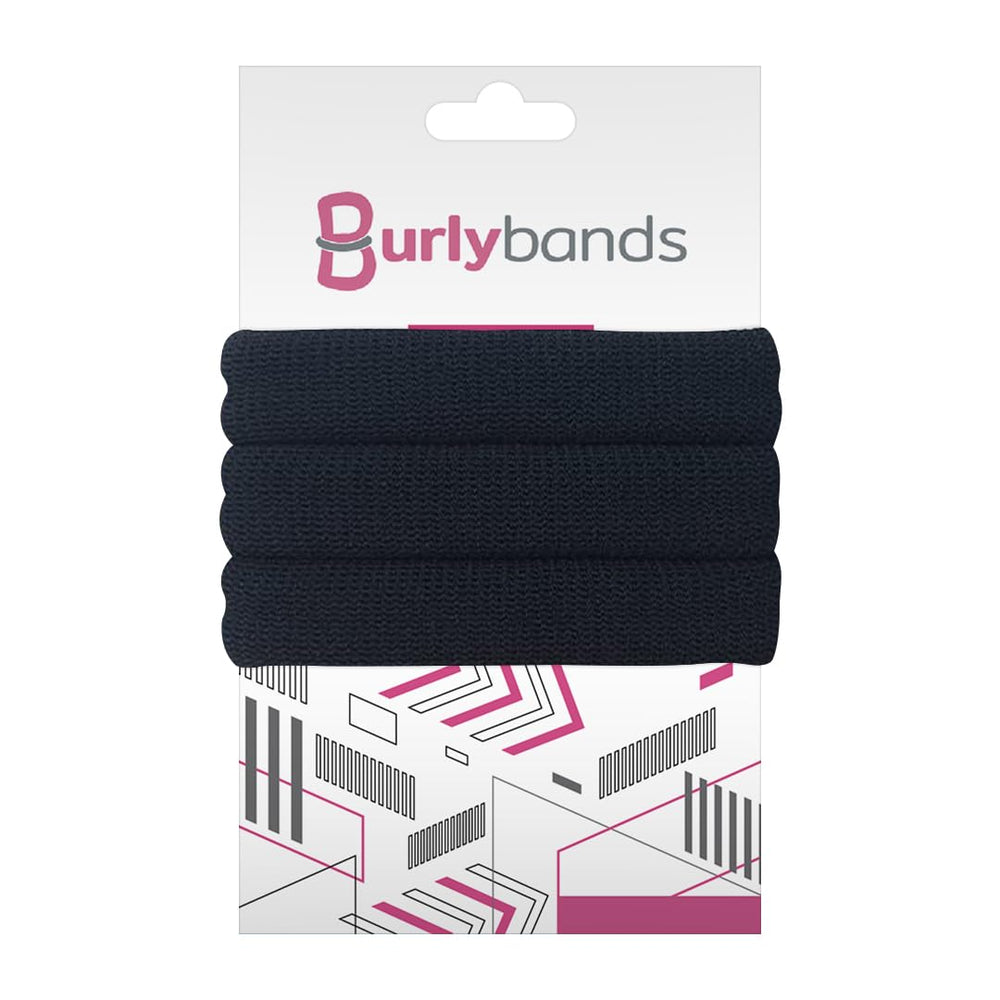Burlybands tiras de cabello grueso brindan sujeción estable para cabellos gruesos